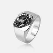 Vintage Scorpion Stainless Steel Punk Ring