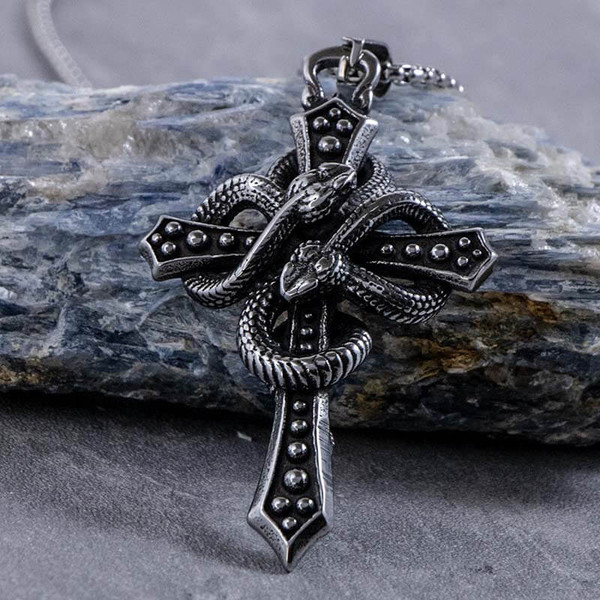 廃盤 GARGOYLE PENDANT WITH DOUBLE CROSS 廃盤 GARGOYLE PENDANT WITH DOUBLE CROSS Gargoyle with 2-Cross