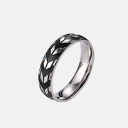 Fashion Tire Stainless Steel Ring