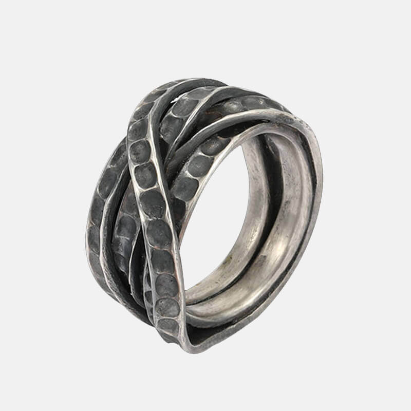 Samsara Sterling Silver Ring - Rock & Spark