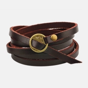Minimalist Multifunctional Leather Bracelet