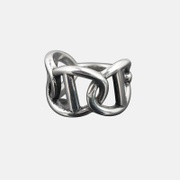 Minimalist Link Chain Stainless Steel Ring