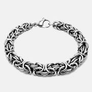 Simple braided Stainless Steel Men's Bracelet