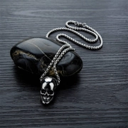 Personalized Skull Stainless Steel Pendant