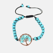 Tree Of Life Stone Adjustable Bohemian Bracelet