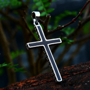 Latin Cross Stainless Steel Pendant
