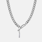 OT Cuban Link Stainless Steel Necklace
