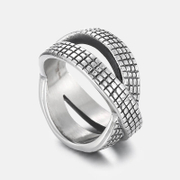 X Knot Stainless Steel Ring