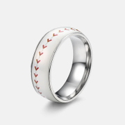 Ball Sports Stainless Steel Ring