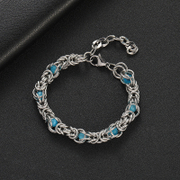 Opal Stainless Steel Bracelet