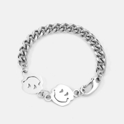 Smiley Stainless Steel Bracelet