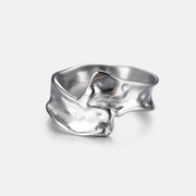 Unique Irregular Stainless Steel Ring