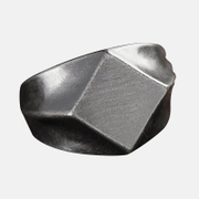 Diamond-Shaped Minimalism Style Stainless Steel Men's Ring