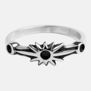 Indian Sun Sterling Silver Ring