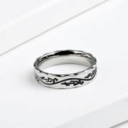 Dragon Pattern Stainless Steel Ring