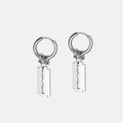 Fashion Blade Design Stainless Steel Earrings