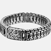 Totem Pattern Stainless Steel Men's Bracelet