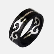 Detachable Flame Totem Stainless Steel Ring
