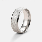 Minimalist Fashion Stainless Steel Band Ring