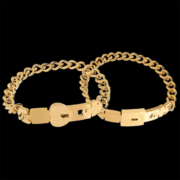 Couple hot sale bracelets gold