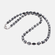 Square Beads Stainless Steel Necklace