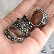 Starry Star Stainless Steel Ring Set