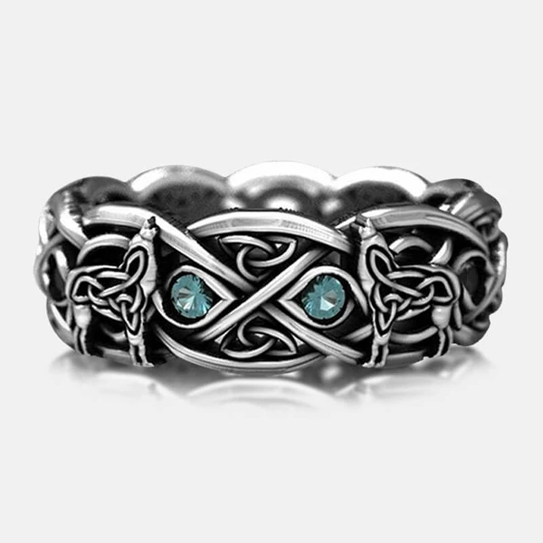 Wolf Ring, Celtic Wolf Ring – GTHIC