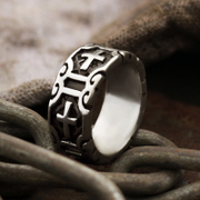 Classic Stainless Steel Men's Band Ring