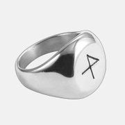 Number 4 Stainless Steel Ring