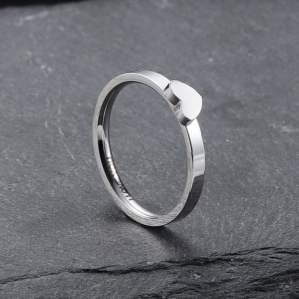 Anillo De Corazón Con Halo De Alexandrita | Mode De Mujer | SHEIN Paña